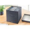 CAJA PORTATODO 33x32,5x38cm TELA Pvp.2u.