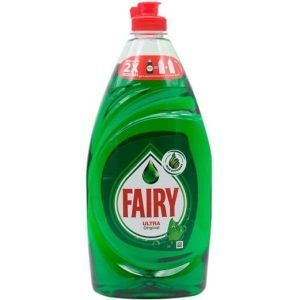 LAVAVAJILLAS Fairy 650ml LIQUIDO CONCENTRADO USO MANUAL