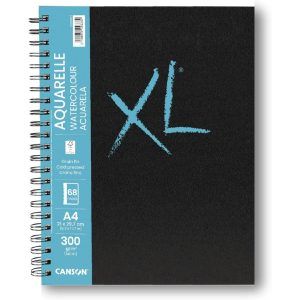 CUADERNO Canson XL A-4 Aquarelle 40-H Fine 300gr