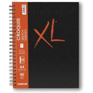 CUADERNO Canson XL A-4 CROQUIS 100-H 90gr