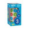 GOMETS REDONDOS REM ABC 20 MULTICOLOR