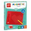 PIZARRA MAGNETICA ESCOLAR 173x216mm + Fichas