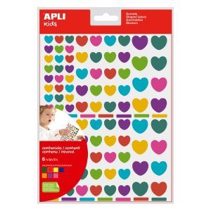 GOMETS MULTICOLOR CORAZONES 6H REM.