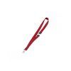 CINTA Portanombre IDENTIFICADOR Lanyard Doble Cierre (Rojo)