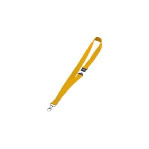 CINTA Portanombre IDENTIFICADOR Lanyard Doble Cierre (Naranj