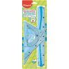 JUEGO REGLAS FLEXIBLE 30ctm ESCOLAR 4-Piezas (Irrompibles)