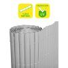 CAÑIZO PLÁSTICO DOBLE CARA 1.5X3 METROS GRIS CLARO SUNGARDEN
