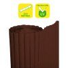 CAÑIZO PLÁSTICO DOBLE CARA 2X3 METROS MARRON OSCURO SUNGARDEN