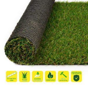 CESPED ARTIFICIAL 2X5 METROS 20MM SERIE ELEGANT SUNGARDEN