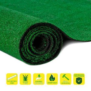 CESPED ARTIFICIAL 2X5 METROS 7MM SERIE ECOVERDE SUNGARDEN