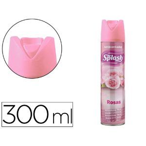 AMBIENTADOR SPRAY Splash 300ml. (Rosas)