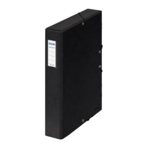 CARPETA PROYECTOS Fº 50mm CARTON C/Gomas (NEGRO)