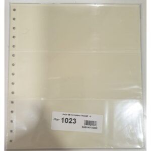 FUNDA SELLOS 3u. Mod.1023 Transp. (Pvp.10u.)