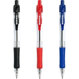 BOLIGRAFO Mattio Retractil 0,7 (Tipo Super Grip) (Rojo)