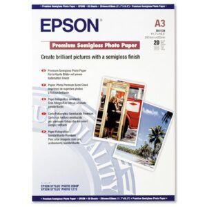 PAPEL PHOTO A-3 Ink/Laser EPSON 251Gr SEMIGLOSSY