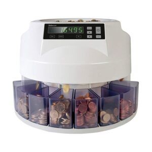 MAQUINA Contadora CLASIFICA MONEDAS 1250 Electronica