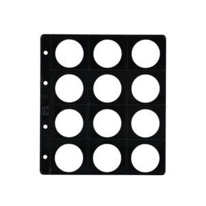 FUNDA MONEDAS 12-Pzas 42mm Mod.7510 OPACA NEGRA