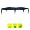 CARPA PLEGABLE ACERO 3X6 METROS AZUL OSCURO SUNGARDEN