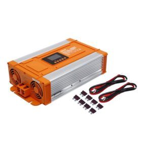 CONVERTIDOR DE CORRIENTE ONDA PURA CON PANTALLA LCD 2000W ELBAT