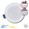 DOWNLIGHT CIRCULAR 18W | 1440LM SELECTOR 3 TEMPERATURAS + SOBREPARED ELBAT