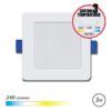 DOWNLIGHT CUADRADO 3W | 240LM | SELECTOR 3 TEMPERATURAS ELBAT