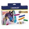 CERAS PASTEL MANLEY 36-Colores SUAVES (Uso Escolar)