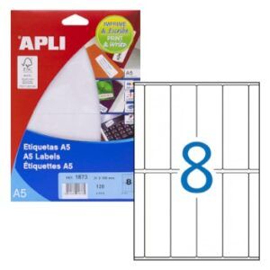 ETIQUETA A-5 Ink/Las/Cop/Man 31x100 C/Romo 15H=120u.