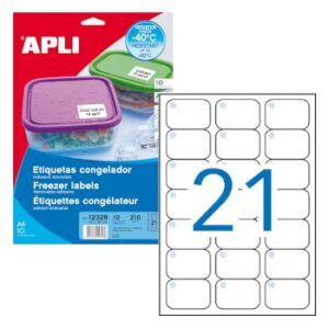 ETIQUETA CONGELADOS 63x38 Removibles 10-H