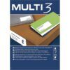 ETIQUETA Multi-3 70x67 A-4 Ink/Laser/Copy 100-H