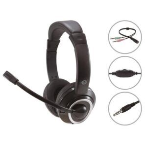 AURICULARES ESTEREO + MICRFONO Conceptronic