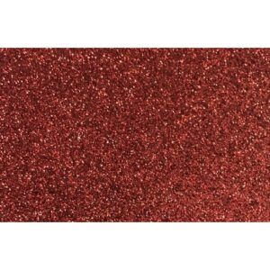 CARTULINA GLITTER Purpurina 50x65 (Rojo)