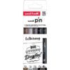 ROTULADOR CALIBRADO UniBall PIN-200 Lettering Set.5u.
