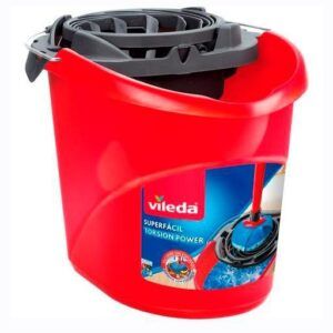 CUBO DE FREGAR Vileda ESURREFACIL 10L ROJO