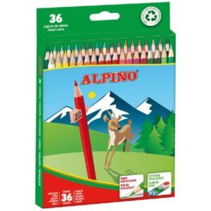 LAPICES Alpino 36-Colores C/CARTON