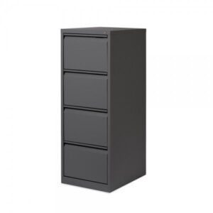 ARCHIVO METAL 4-Cajones 132x65x47.5 Carp/Colgar (Negro)