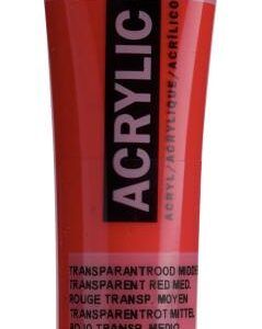 ACRILICO Amsterdam TUBO 20ml (ROJO TRANS.MED)