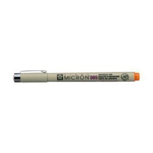 ROTULADOR Sakura 05 - 0.20mm Pigma Microm Anaranjado