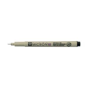 ROTULADOR Sakura 02 - 0.30mm Pigma Microm Negro