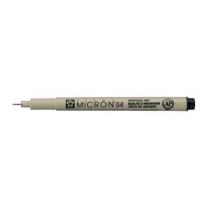 ROTULADOR Sakura 04 - 0.40mm Pigma Microm Negro