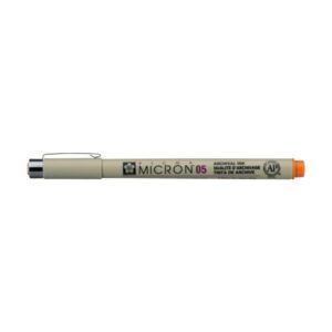 ROTULADOR Sakura 05 - 0.45mm Pigma Microm Anaranjado