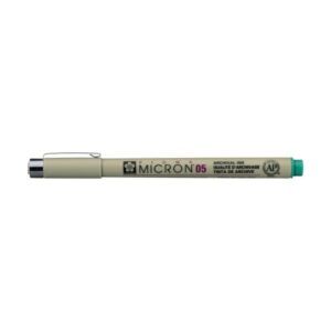 ROTULADOR Sakura 05 - 0.45mm Pigma Microm Verde
