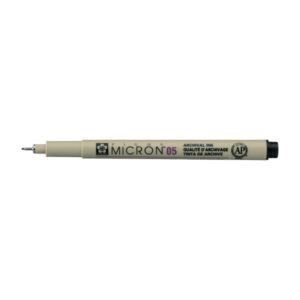 ROTULADOR Sakura 05 - 0.45mm Pigma Microm Negro