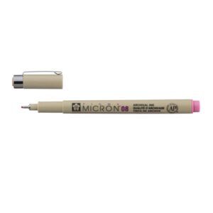 ROTULADOR Sakura 08 - 0.50mm Pigma Microm Rosa