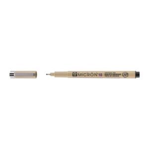 ROTULADOR Sakura 10 - 0.60mm Pigma Microm Negro