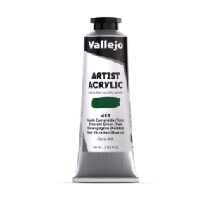 ACRILICO ARTIS Vallejo 60ml. Serie-4 (Verde Esmeralda (Tono))