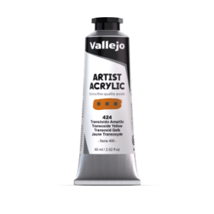 ACRILICO ARTIS Vallejo 60ml. Serie-4  (Transóxido Amarillo)