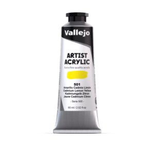 ACRILICO ARTIS Vallejo 60ml. Serie-5 (Cadmio Amarillo Limón)
