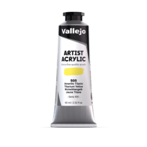 ACRILICO ARTIS Vallejo 60ml. Serie-5 (Amarillo de Titanio)