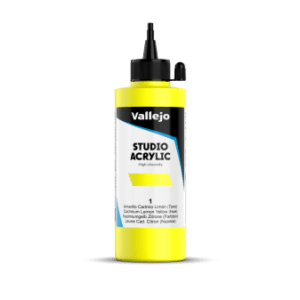 ACRILICO STUDIO Vallejo 200ml. (Cad. Amarillo Limón (Tono))