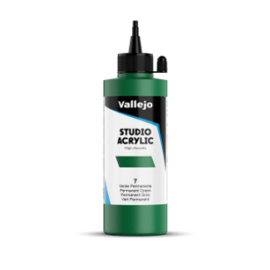 ACRILICO STUDIO Vallejo 200ml. (Verde Permanente)
